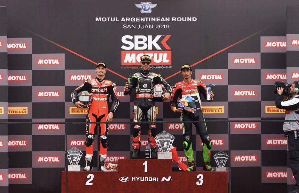 SBK Gara2 El Villicum 2019 Podio