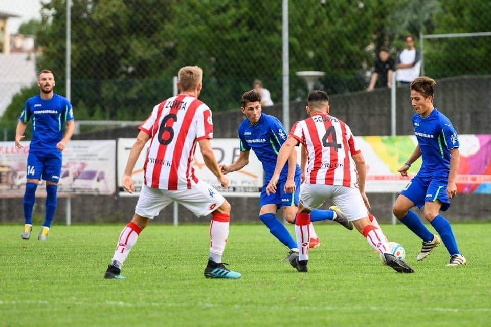 Azione di gioco del Cartigliano
