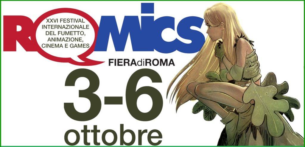 Brindille di Federico Bertolucci in una immagine promozionale per il Romics XXVI di ottobre 2019