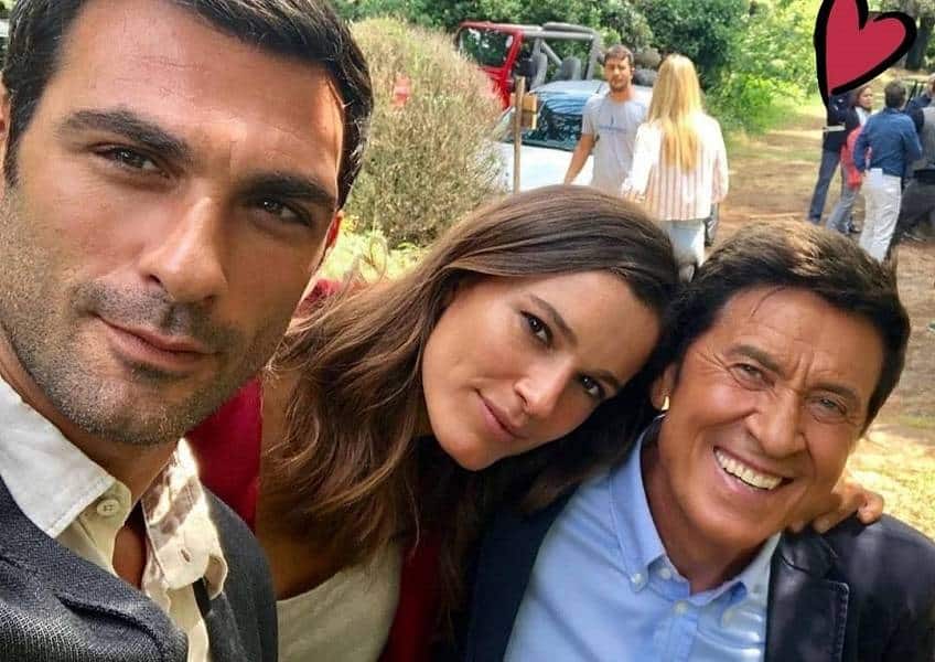 “Gianni Morandi con Chiara Baschetti e Francesco Arca”