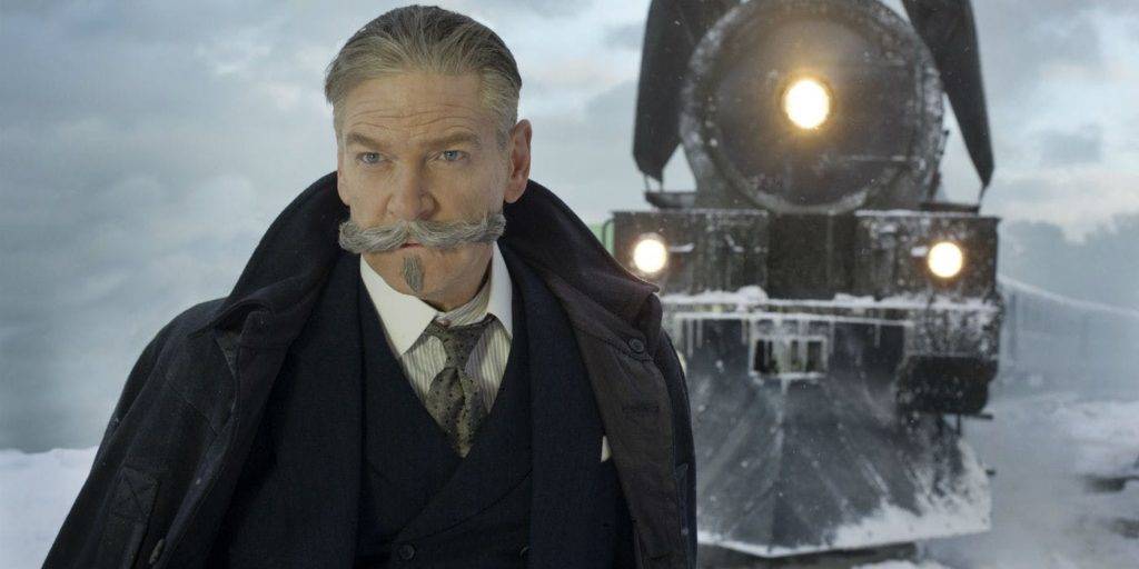 Kenneth Branagh in "Assassinio sull'Orient Express" foto dal web. Assassinio sul Nilo